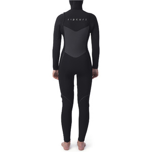 2019 Rip Curl Womens Flashbomb 6/4mm Hooded Chest Zip Wetsuit WST9HG